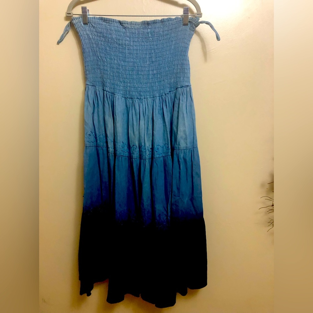 Denim Maxi Dress